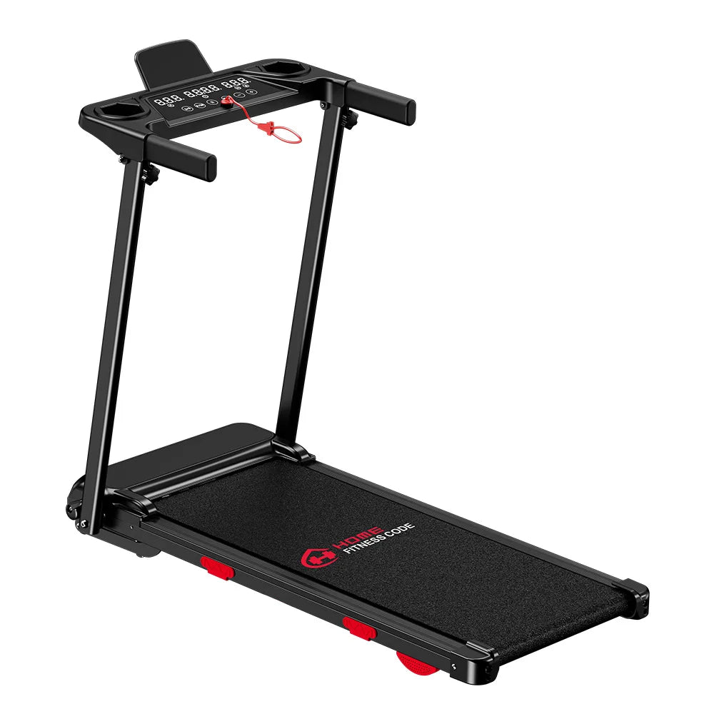 Folding Treadmill with incline Portable Treadmills Home with HandleBar,Walking Pad Foldable 3.0HP Quiet Brushless LED Dispay