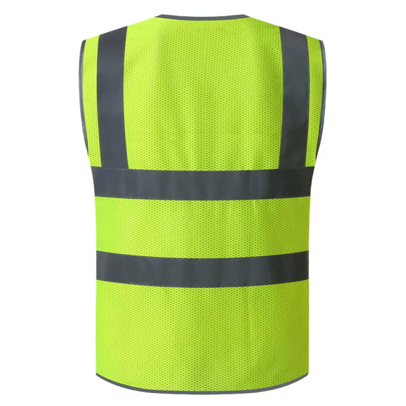 Reflective Safety Vest Breathable Durable Engineer