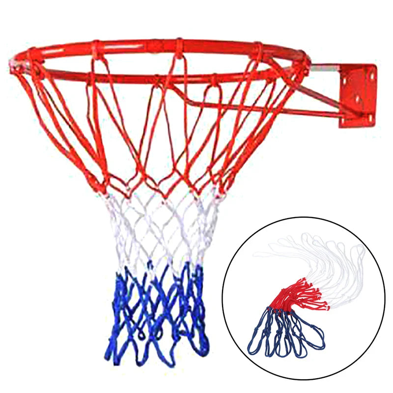 Durable Nylon Basketball Net 3 Color Universal Replacement