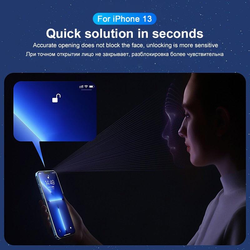 Full Cover Film For iPhone 13 12 11 14 Pro MAX Mini Screen Protector XS Max XR X 7 8 6S Plus SE 2020 Phone Accessories Screen Protector Ultra Strengthened Tempered Glass