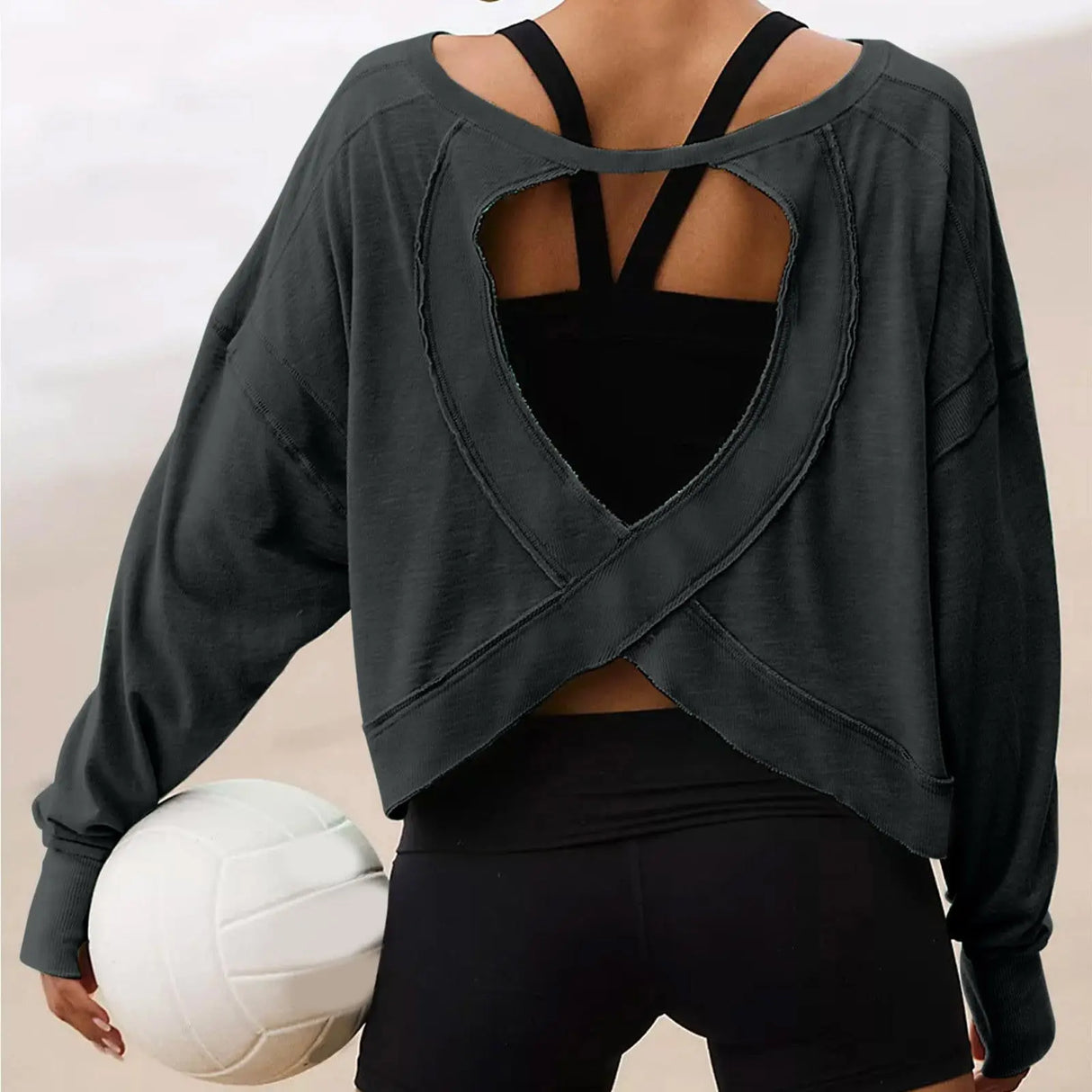 Women's Loose Long Sleeve T Shirt Casual Comfortable Blouse