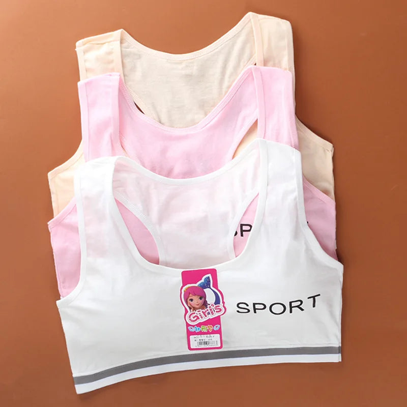 Youth Girls Adjustable Sports Bras