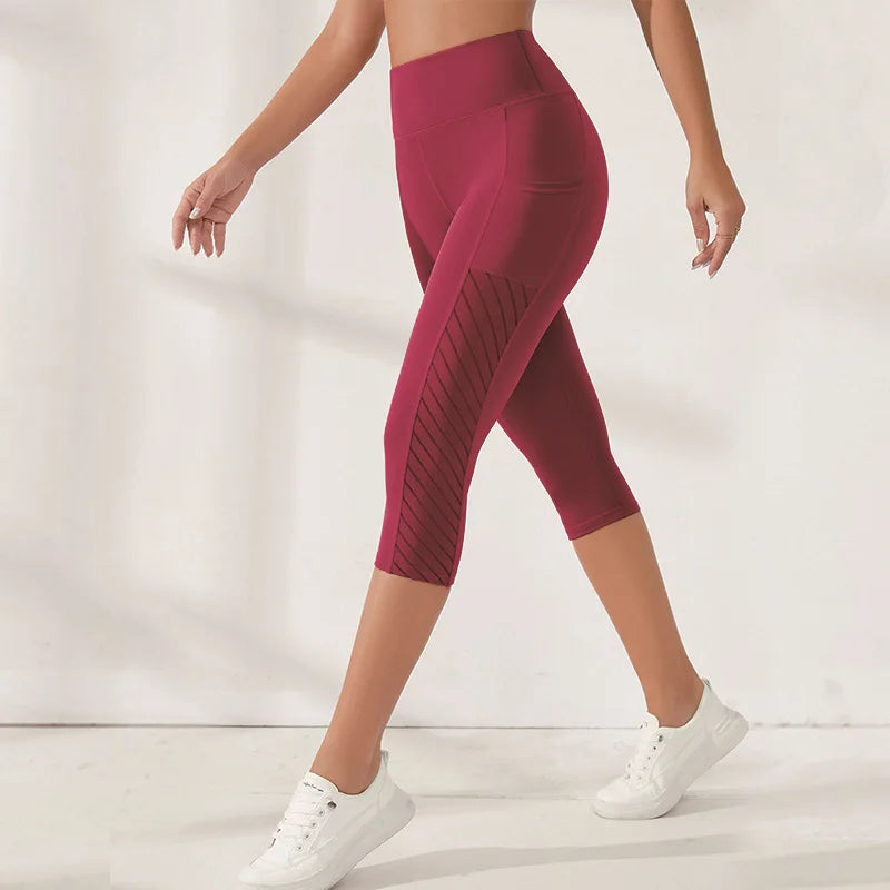 Breathable, High Waisted Sport Shorts for Women
