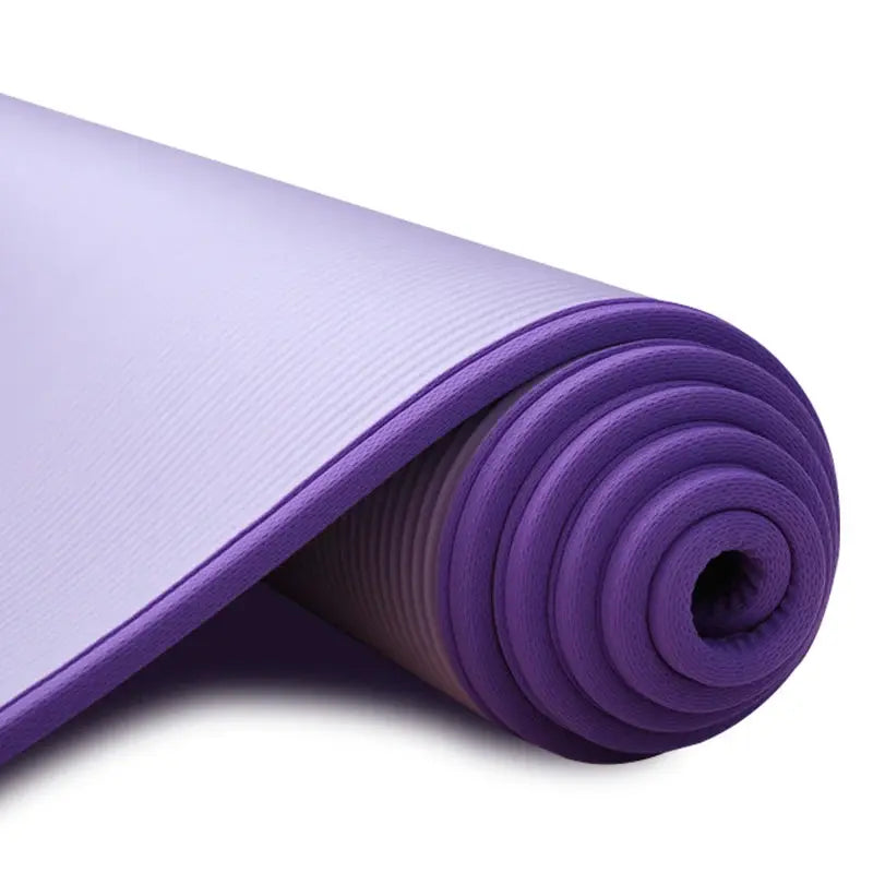 Thick Non Slip Yoga Mat with Bonus Bandage