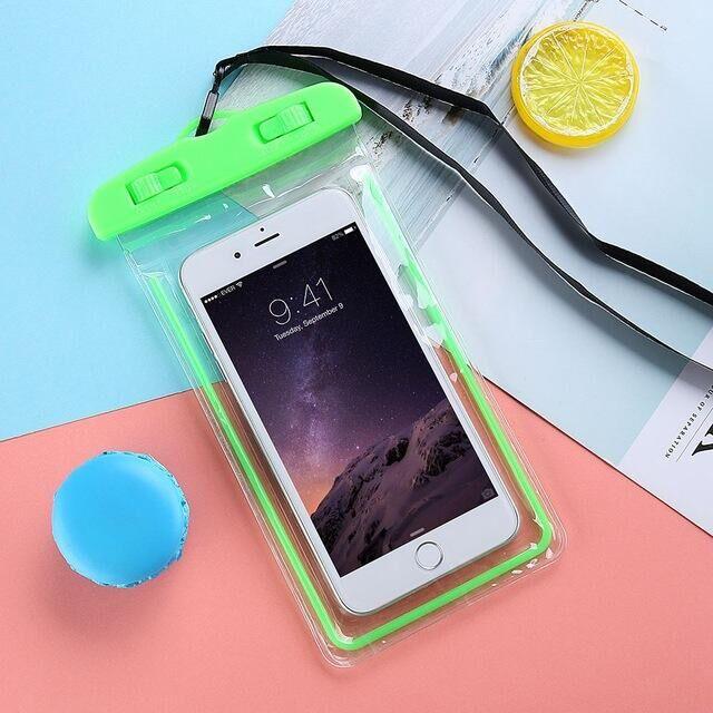 Water Proof Cases For iPhone 12 Cover Pouch Cases For iPhone XS MAX 8 7 6 s Plus Universal Waterproof Case Universal Waterproof Cell Phone Bag/Holder for iPhone Case & Strap