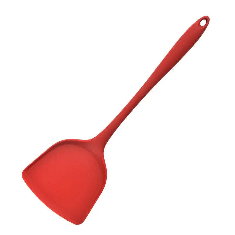 Silicone Spatula Non-stick Cooking Utensils with Comfort Handle