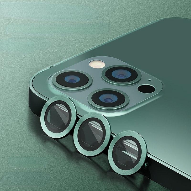 Camera Glass for iPhone 13 Mini Pro Max Glass Protector Camera iPhone 13 Protective Glass iPhone 13 Pro Max Screen Protector Camera Cover Circle Tempered Glass Protector