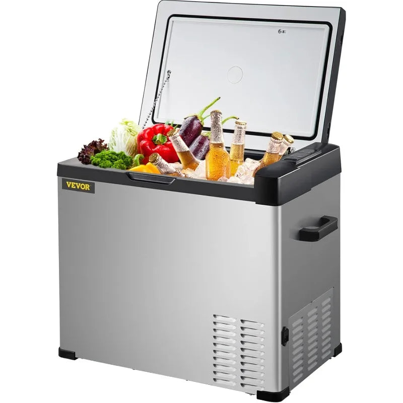 12V/24V Portable Fridge Versatile for Home Car or Outdoor Adventures
