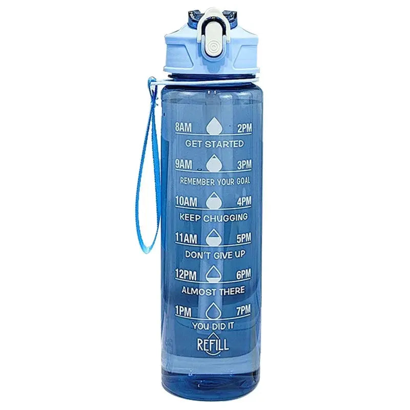 Colorful Portable Sports Bottles for On the-Go Hydration