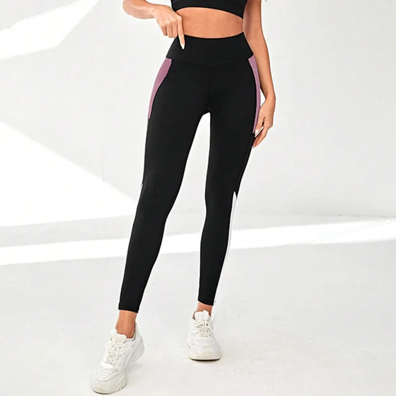 Feel Confident Look Fabulous Mesh Detail Leggings