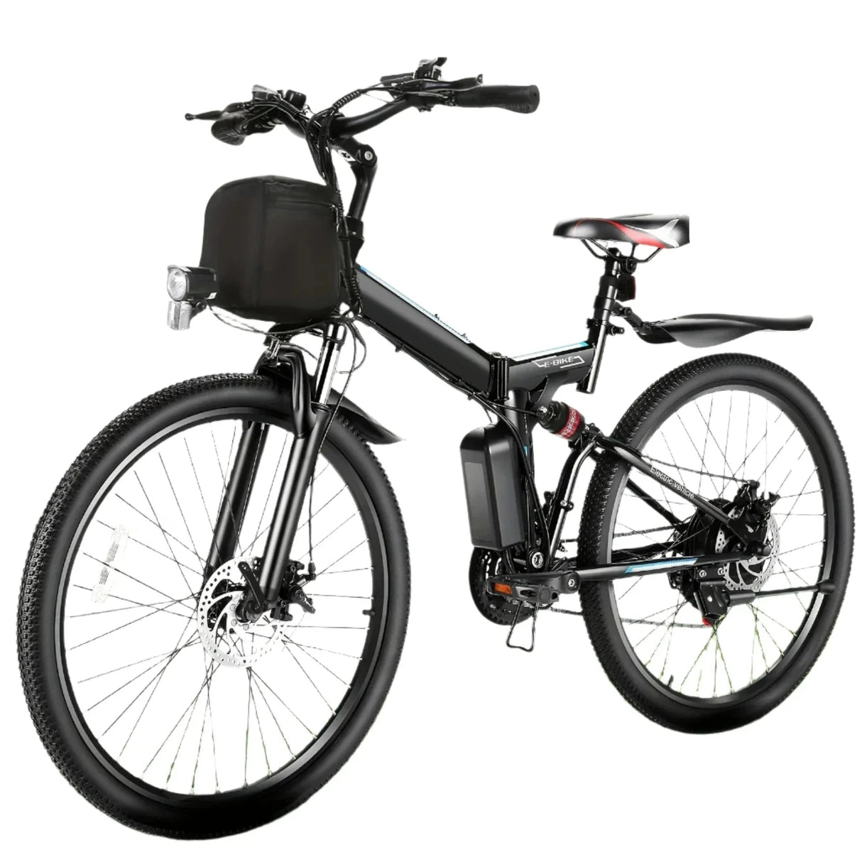 Adult Folding E-Bike Cruise Control Removable Battery