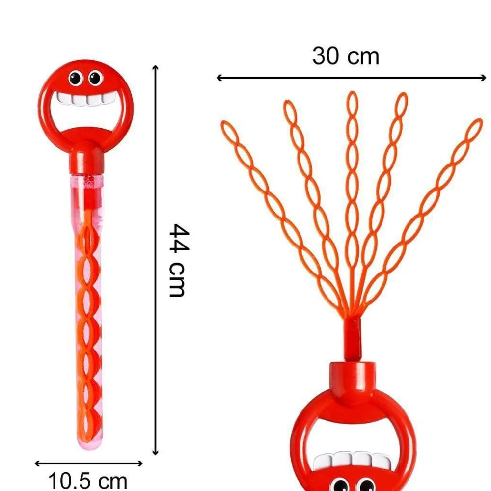 Kids' Big Bubble Blaster with 5 Claws and 32 Holes