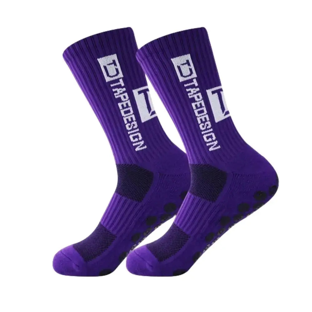 Men's & Women's Football & Running Socks Anti Slip Grip