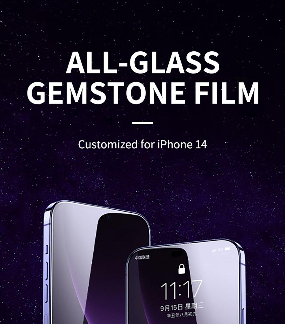 40D High Quality Full Cover Screen Protector For iPhone 14 13 12 11 PRO MAX Tempered Glass For Iphone XS XR X14 13 12 Mini Plus Tempered Glass Screen Protector Compatible For iPhone