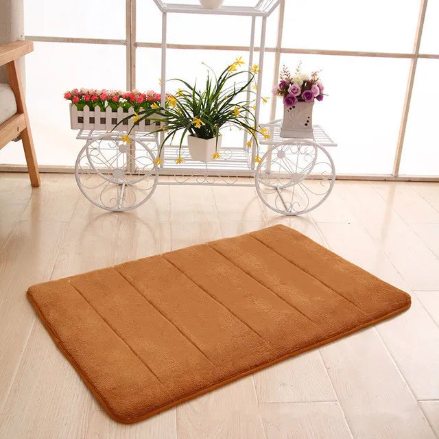 Super Absorbent Memory Foam Bathroom Rug