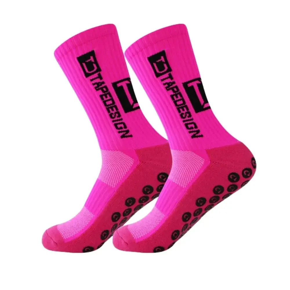 Men's & Women's Football & Running Socks Anti Slip Grip