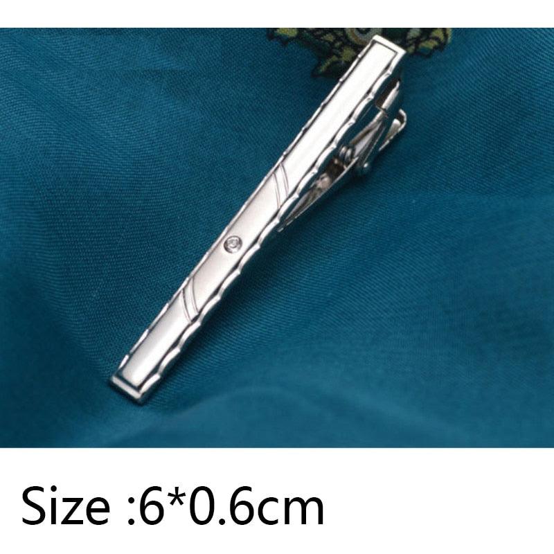 Simple Tie Clip Men Metal Copper Necktie Bar Clip Gold Silver Black 3 Bright Colors Best Gifts For Your Father Lover And Friends Simple Classic Bar Clasp Practical Necktie Accessories Fashion Men Tie Clips Luxury Clothing Jewelry