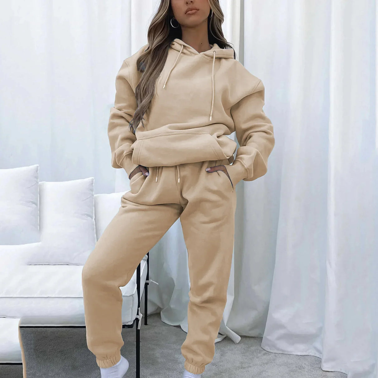 Cozy and Stylish 2 Piece Tracksuit Set