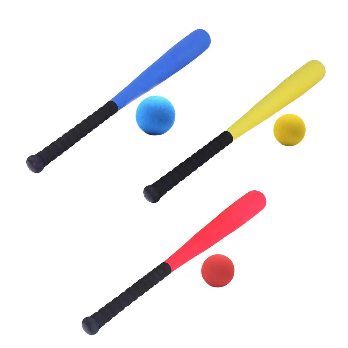 Lightweight Kids Foam Baseball Bat and Ball Set