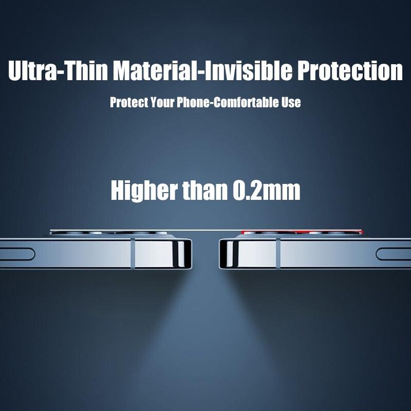 4Pcs Full Cover Protective Glass for Iphone 14 11 12 13 Pro XS Max Camera Protector for Iphone X 11pro Max 12 13 Mini Lens films Glass Camera Lens Protector For iPhone
