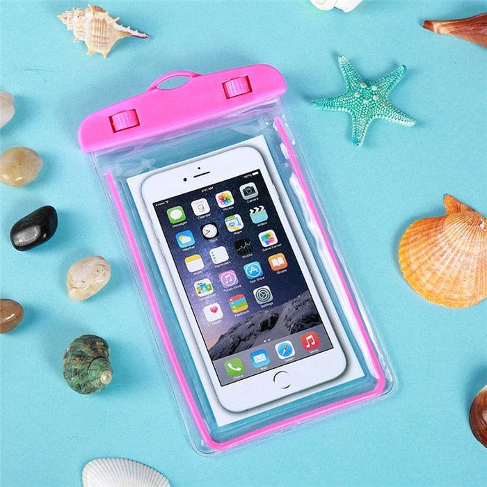 Waterproof Phone Case Universal Mobile Cover case For iPhone 13 Pro Max Phone Bag Underwater Case Phone Plastic Waterproof Underwater Pouch for Mobile Phone Case & Strap