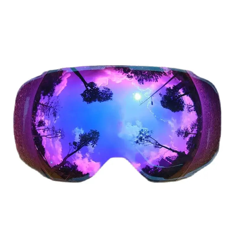Clear Vision on the Slopes Double Layer Ski Goggles
