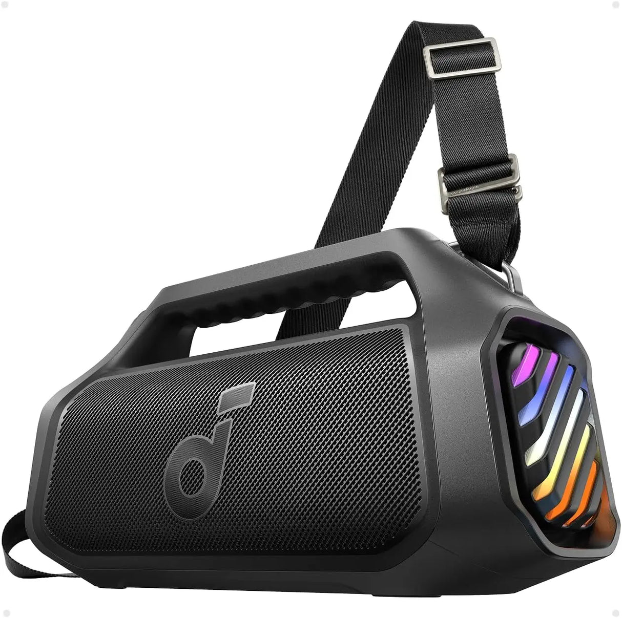 Boom 2 Plus Portable Speaker By Anker, 140W, 2+2 Channel, BassUp 2.0, 20H Playtime, Fast Charge, IPX7 Waterproof, RGB Lights, Po