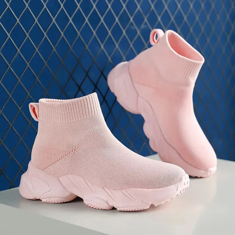 Luxury Kids Sneakers High Top Comfortable Running Shoes