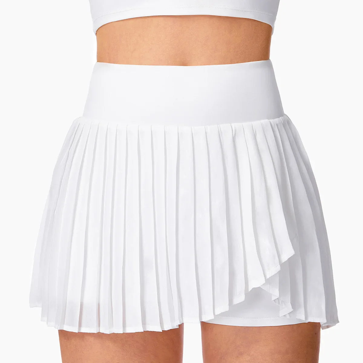 Women's Pleated Tennis Skirts with Pockets for Workout Gym Golf and Running