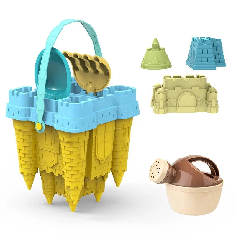 Beach Sand Toys Set Creative Children's Pyramid Castle Sand