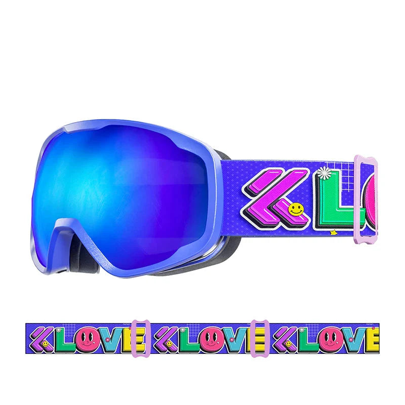 Clear Vision on the Slopes Kapvoe Kids Ski Goggles