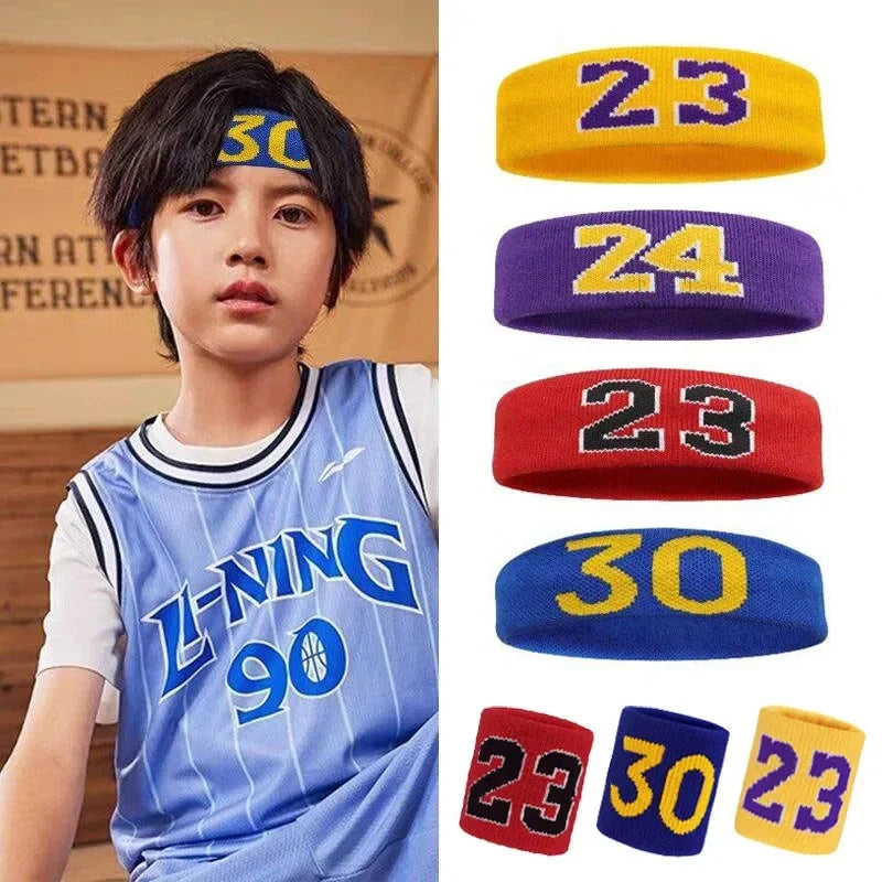 24" Cotton Athletic Headband Sweat Wicking & Durable