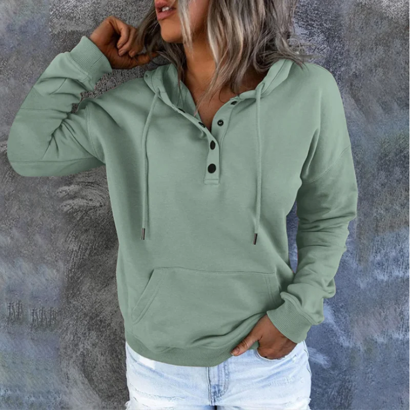 Cozy and Casual Women's Hooded Sweatshirt