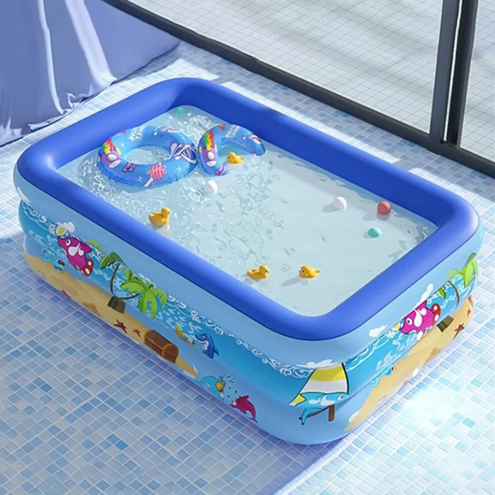 Indoor Outdoor Inflatable Pool for All Ages 60/111/120cm