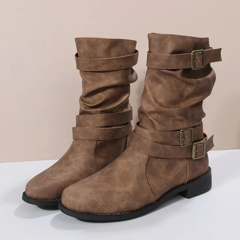 Women's Retro Boots Autumn/Winter Plus Sizes