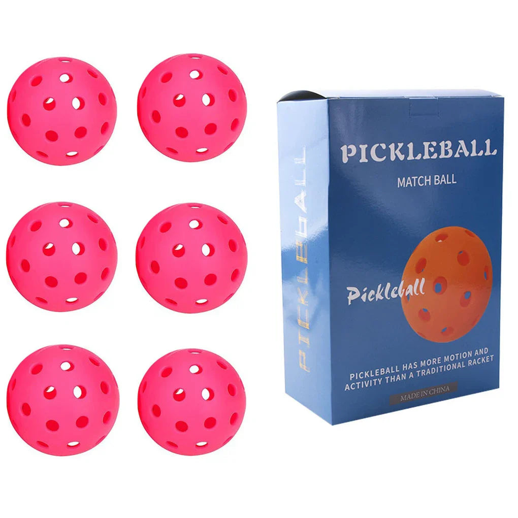 6 Pack PE Material Golf Hole Balls High Elastic for Training