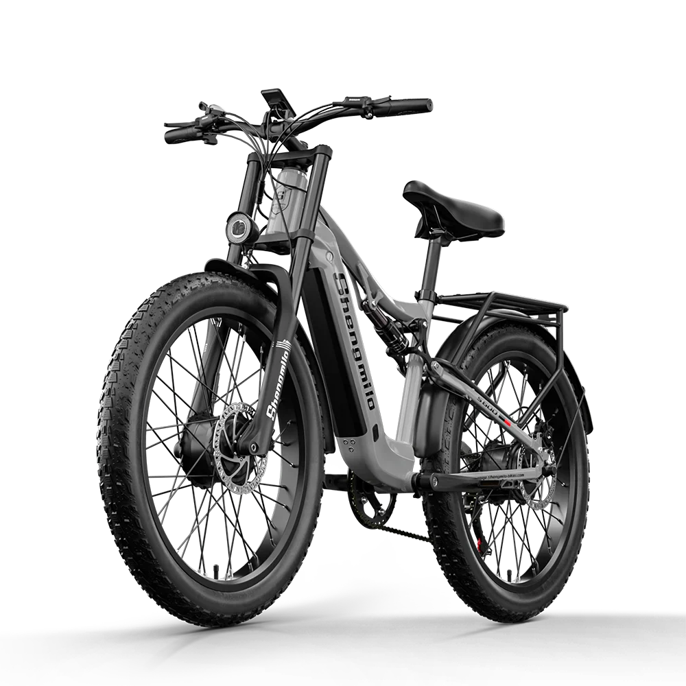 High-Performance Electric Bicycle with Dual Suspension