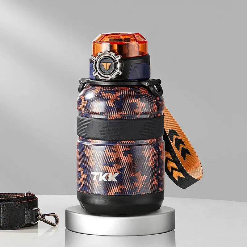 Large Capacity Portable Stainless Steel Thermos