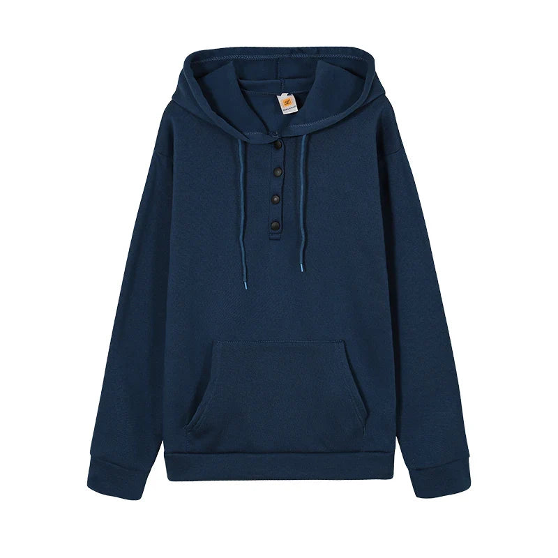 Cozy and Casual Women's Hooded Sweatshirt