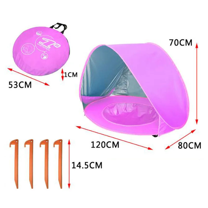 Baby Beach Tent Sun Shade & Play Pool