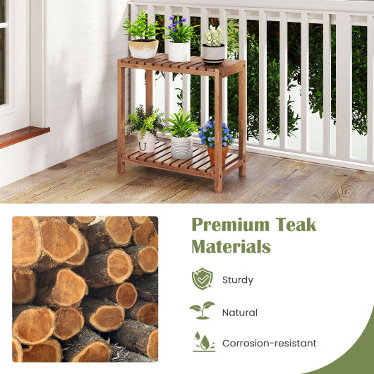 11-Tier Modern Book Organizer Bookcase with Anti-Tipping Kits-Natural