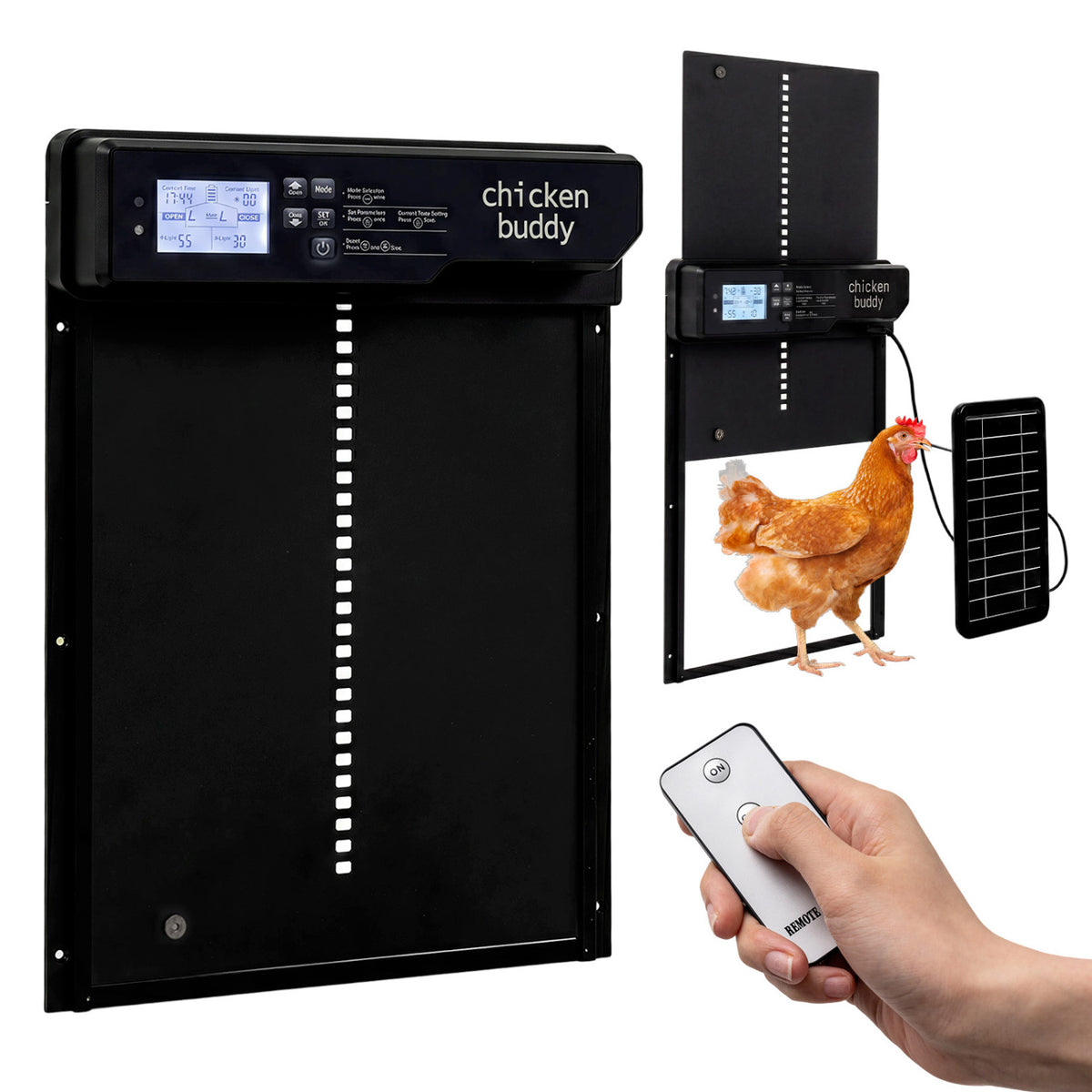 Solar Powered Automatic Chicken Coop Door