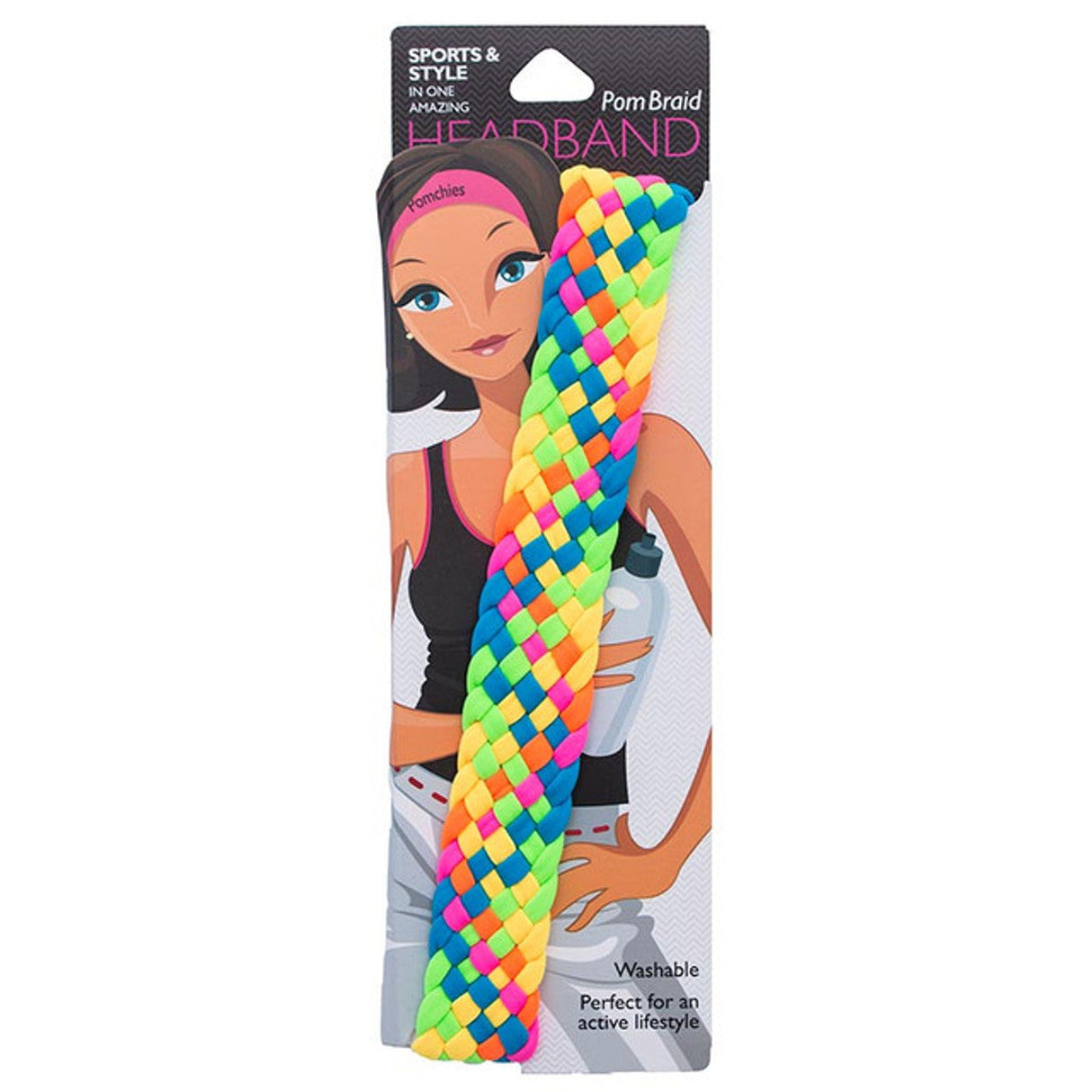 Stretchy Braid Headbands | Yoga Workout Headband Packs and Singles