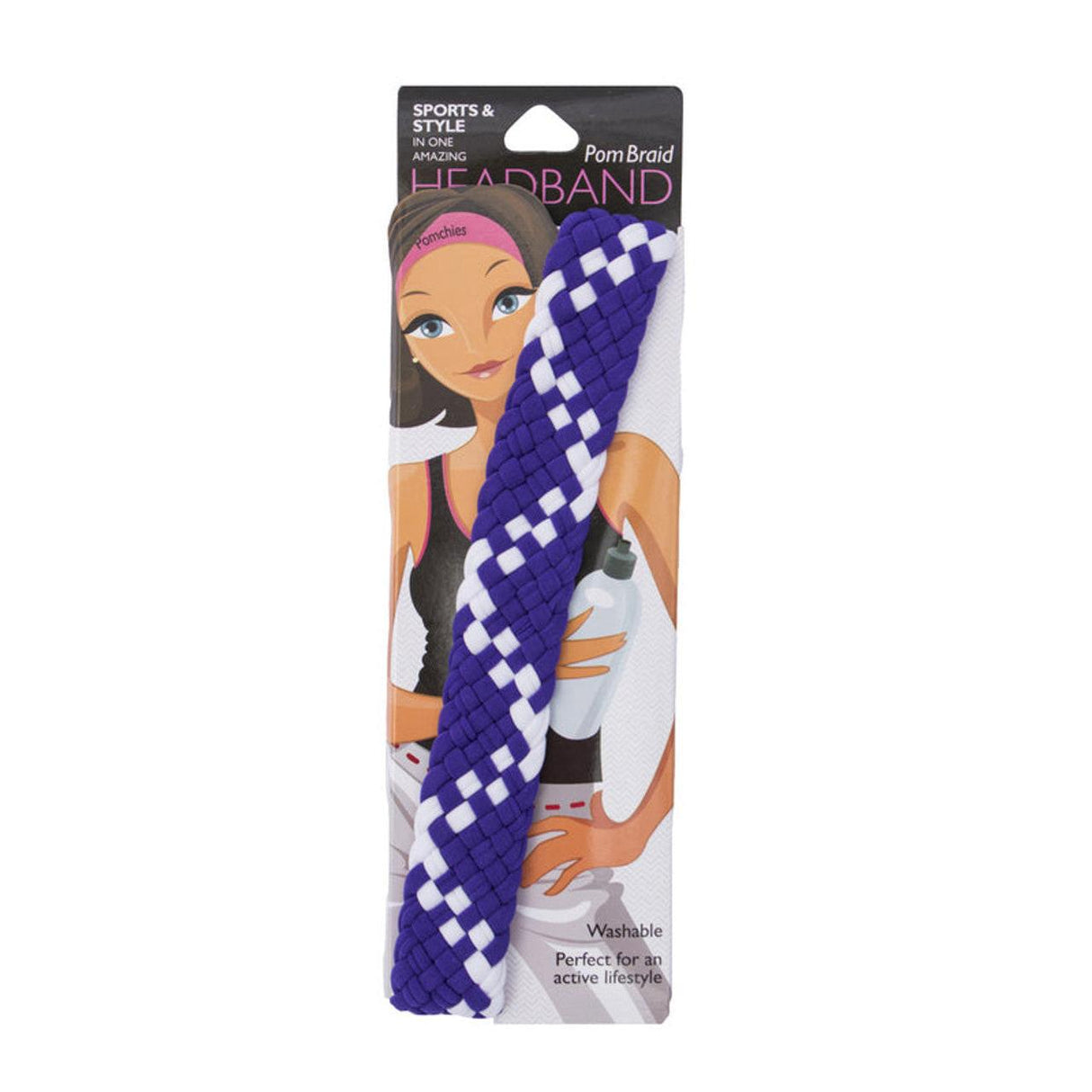 Stretchy Braid Headbands | Yoga Workout Headband Packs and Singles