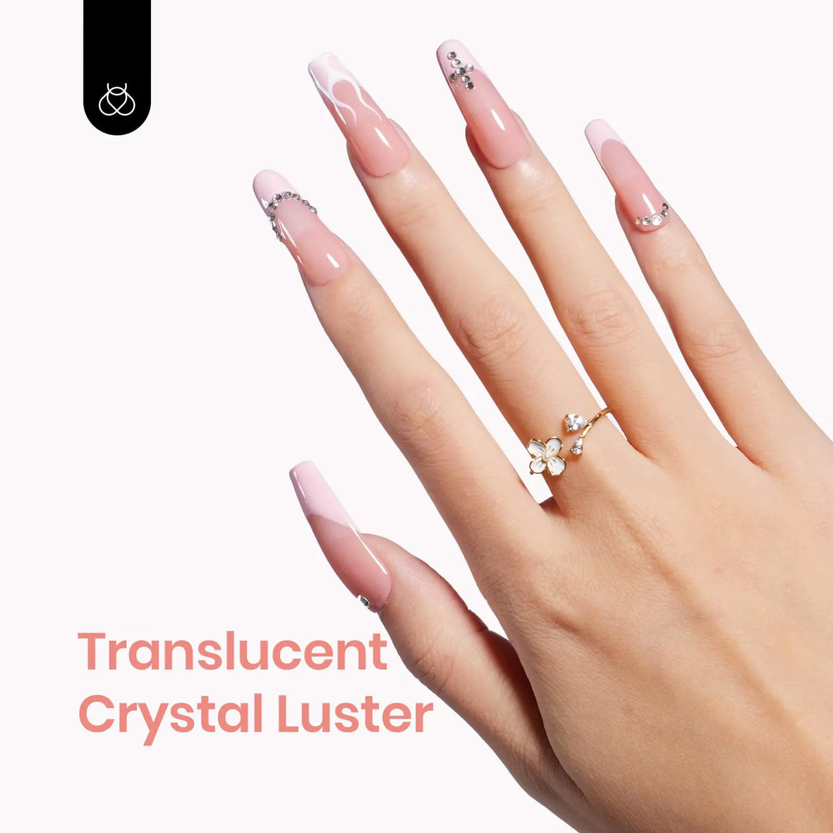 Beetles Nude Pink Gel Nail Polish, 15ml Pink Gel Polish Jelly Nude Color Translucent Nail Gel Soak Off U v LED Nail Lamp Sheer Gel Polish Nail Art Gel Gift for Girls and Women Peach Pink 0.51 Fl Oz (Pack of 1)