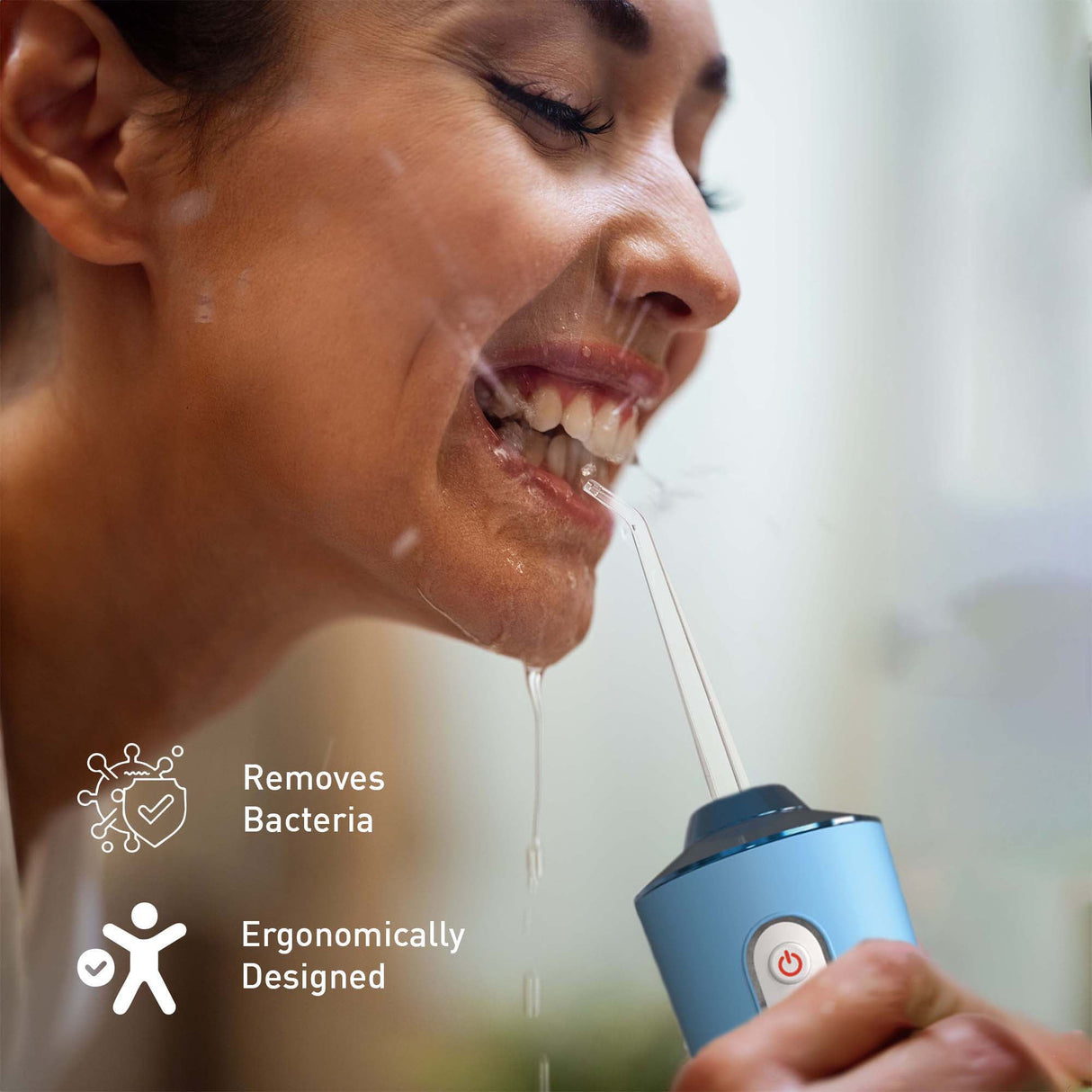 Pursonic Rechargeable Water Flosser & USB Electric Toothbrush with 12 Brush Heads – Advanced Oral Care Set by Pursonic