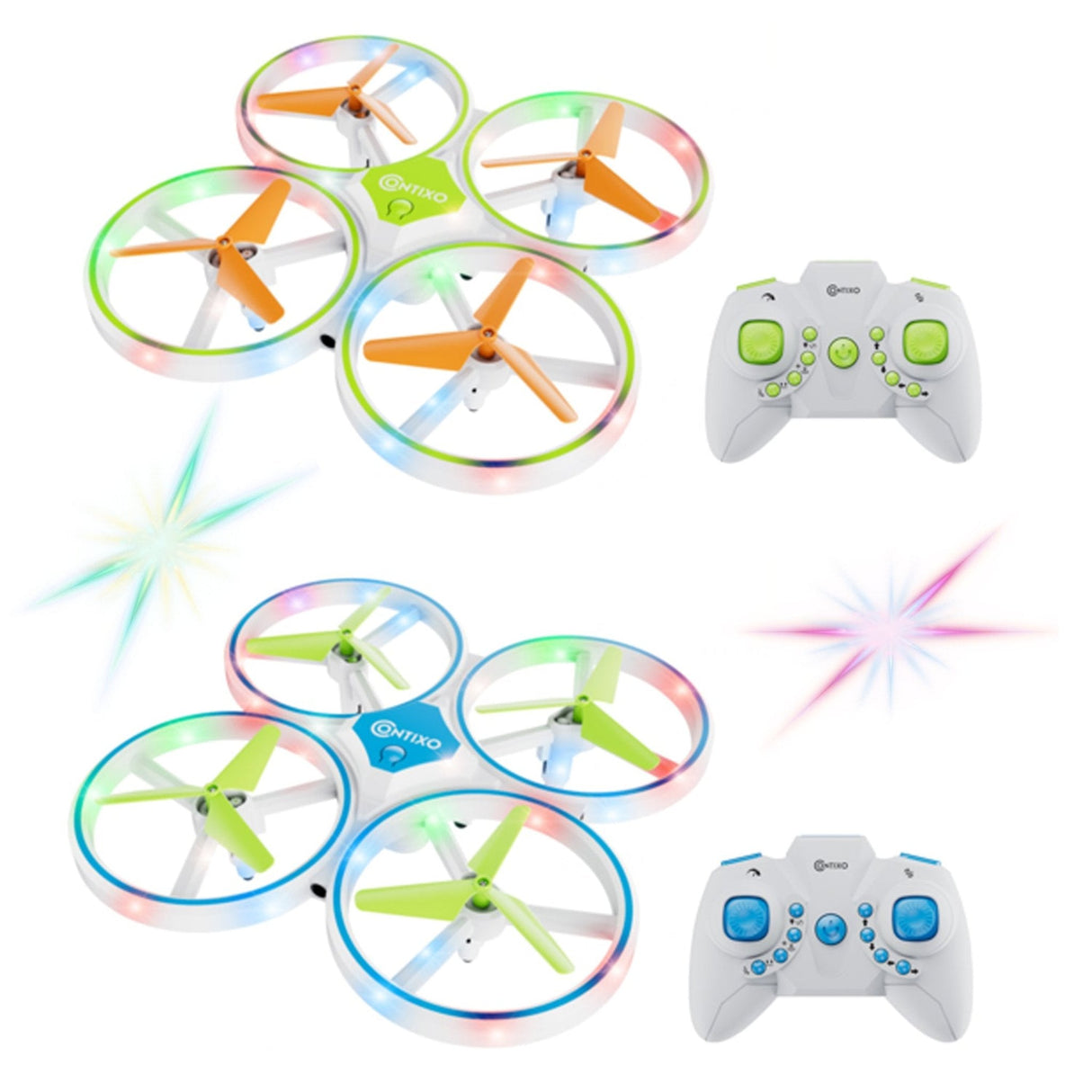 Contixo TD1 Dragonfly Drone With LED Light Effects