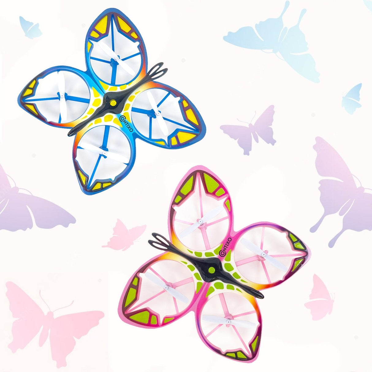 Contixo TD2 Butterfly Kids Drone - LED Lights, 360- Stunts, 14