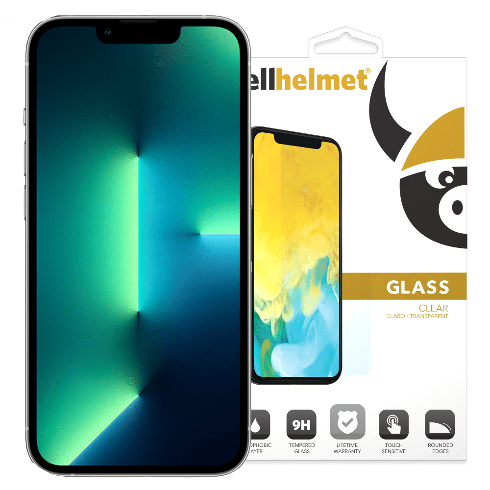 Cellhelmet Tempered Glass Screen Protector for Apple iPhone 14 Plus / 13 Pro Max by Cellhelmet