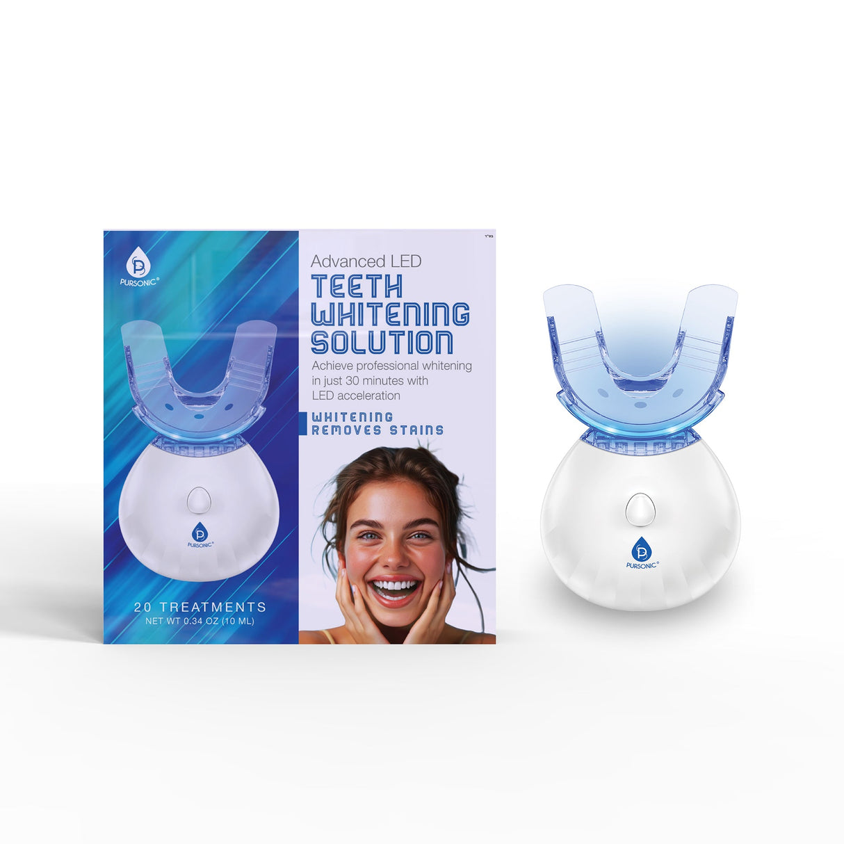 Advanced LED Teeth Whitening Solution by Pursonic